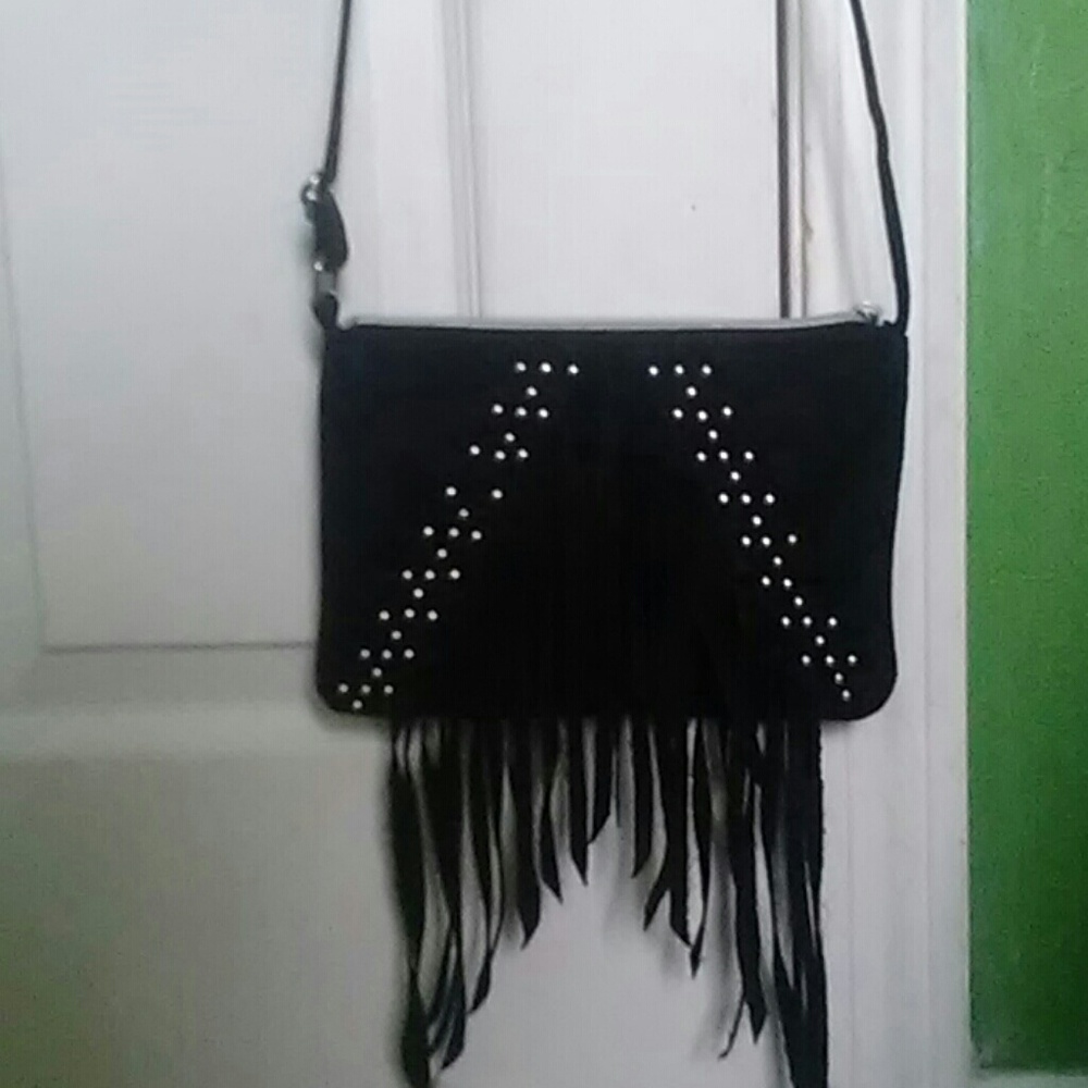 Black purse